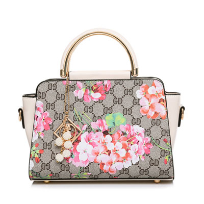 Red leather falshin handBag