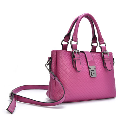 Red leather falshin handBag