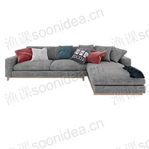 Nordic Style Multi-person Sofa